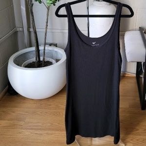 NWT Stem Long Black Rib Tank Top   Size S